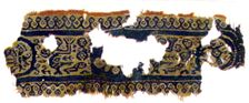 Textile Fragment, Coptic, 5th century. Creator: Unknown