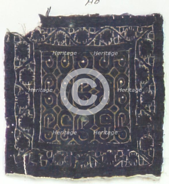 Textile Fragment, Coptic, 5th century. Creator: Unknown.