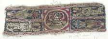 Textile fragment, Coptic, 6th-7th century. Creator: Unknown