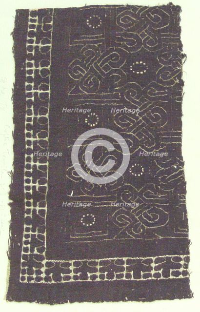 Textile Fragment, Coptic, 6th century. Creator: Unknown.