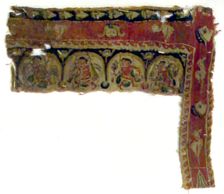 Textile Fragment, Coptic, 6th century. Creator: Unknown