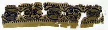 Textile Fragment, Coptic, 6th century. Creator: Unknown