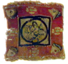 Textile Fragment, Coptic, 6th century. Creator: Unknown