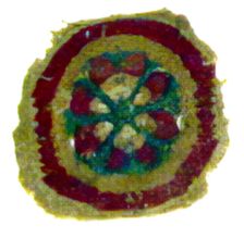Textile Fragment, Coptic, 6th century. Creator: Unknown