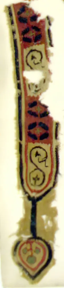 Textile Fragment, Coptic, 6th century. Creator: Unknown