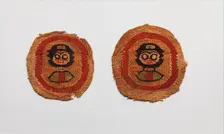 Textile Fragment, Coptic, 6th century. Creator: Unknown