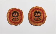 Textile Fragment, Coptic, 6th century. Creator: Unknown