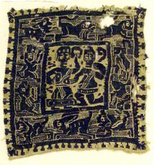 Textile Fragment, Coptic, early 6th century. Creator: Unknown