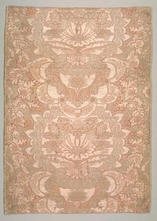 Textile Fragment, early 1700s. Creator: Unknown