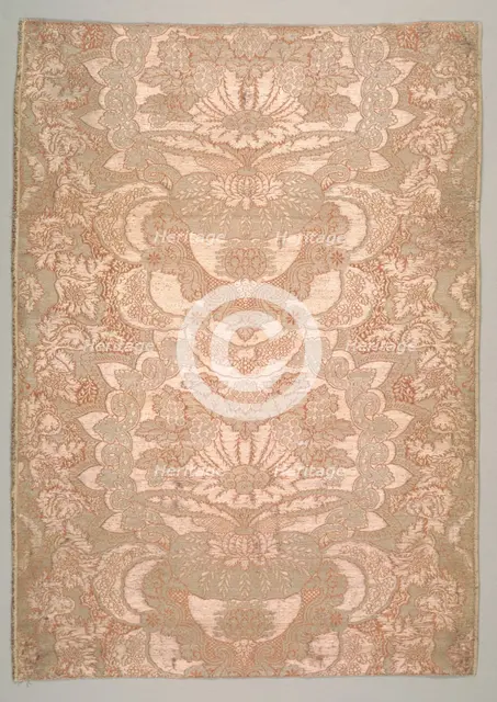 Textile Fragment, early 1700s. Creator: Unknown.