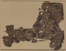 Textile Fragment, Egypt or Syria, 8th century. Creator: Unknown