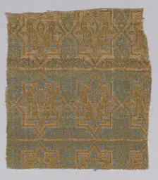 Textile Fragment from the Chasuble of San Valerius, Spain, 13th century. Creator: Unknown