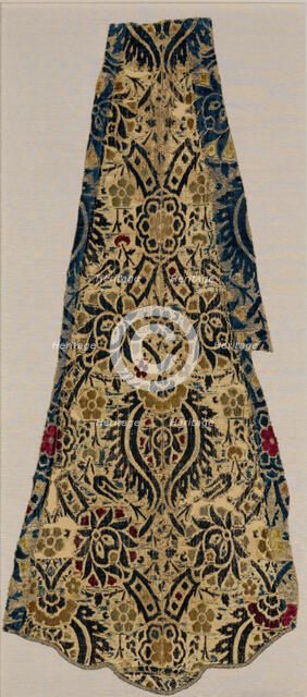 Textile Fragment, Iran, ca. 1540. Creator: Unknown.