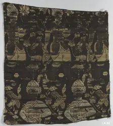 Textile Fragment, Iran, first half 16th century. Creator: Unknown