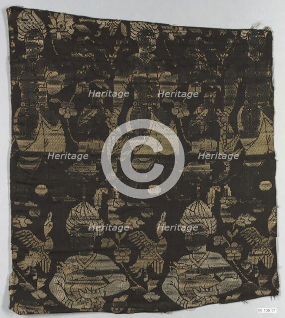 Textile Fragment, Iran, first half 16th century. Creator: Unknown.