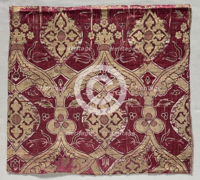 Textile Fragment, late 16th century. Creator: Unknown.