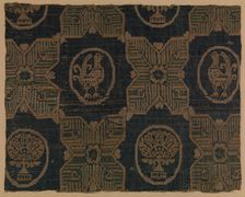 Textile Fragment, probably Iran, 8th-9th century. Creator: Unknown