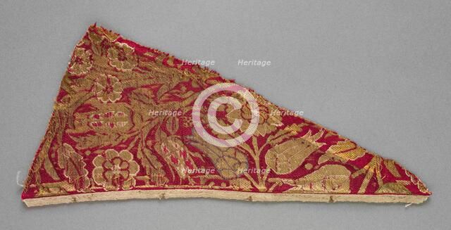 Textile Fragments, 16th century. Creator: Unknown.