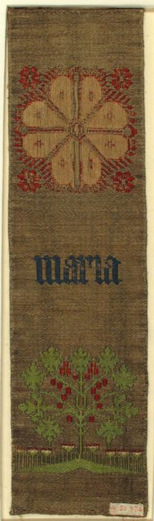 Textile, German, 15th century. Creator: Unknown