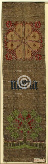 Textile, German, 15th century. Creator: Unknown.