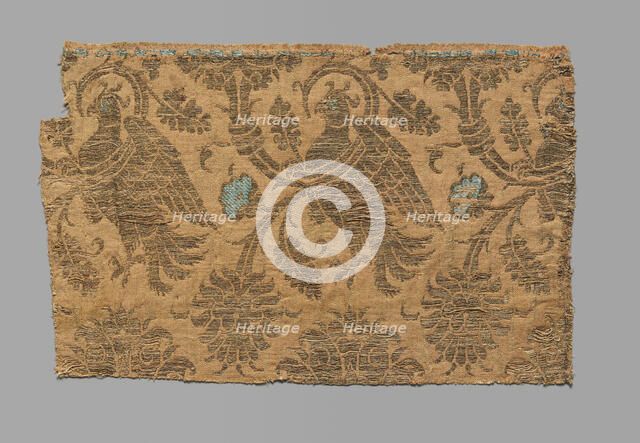 Textile, Italian, 14th century. Creator: Unknown.