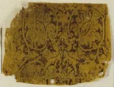 Textile, Italian, 14th century. Creator: Unknown