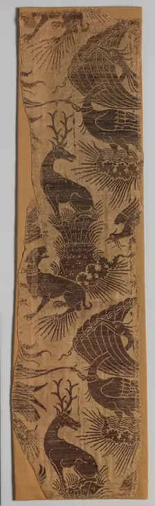 Textile, Italian, 14th century. Creator: Unknown