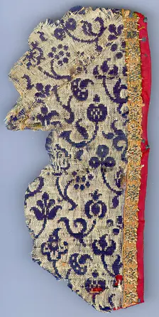 Textile, Italian, ca. 1500. Creator: Unknown