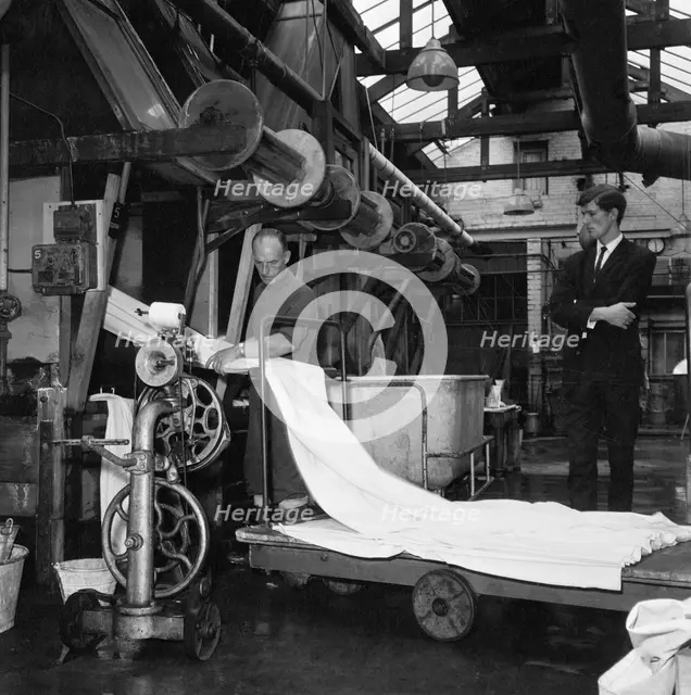 Textile mill, probably in East Lancashire or West Yorkshire, 1966-1974. Creator: Eileen Deste.