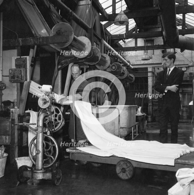 Textile mill, probably in East Lancashire or West Yorkshire, 1966-1974. Creator: Eileen Deste.