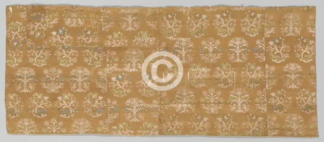 Textile Panel, 1600s. Creator: Unknown.
