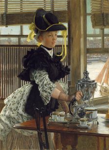 Tea, 1872. Creator: James Tissot