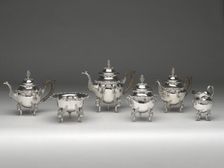 Tea and Coffee Service, 1811/28. Creator: Harvey Lewis