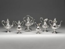 Tea and Coffee Service, 1840/51. Creator: Francis W. Cooper