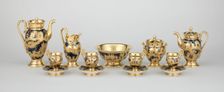 Tea and Coffee Service, Paris, c. 1820. Creator: Denuelle Porcelain Manufactory