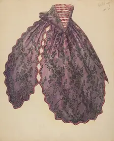 Tea Apron, c. 1938. Creator: Francis Law Durand