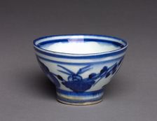 Tea Bowl, 1800s ?. Creator: Chantilly Porcelain Factory (French)