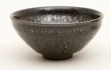 Tea Bowl with "Oil Spot" Markings, Jin dynasty (1115-1234). Creator: Unknown