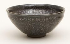 Tea Bowl with "Oil Spot" Markings, Jin dynasty (1115-1234). Creator: Unknown