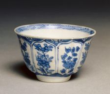 Tea Cup, c. 1690. Creator: Unknown