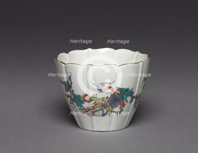 Tea Cup, c. 1730. Creator: Chantilly Porcelain Factory (French).