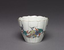 Tea Cup, c. 1730. Creator: Chantilly Porcelain Factory (French)