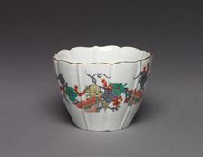 Tea Cup, c. 1730. Creator: Chantilly Porcelain Factory (French)