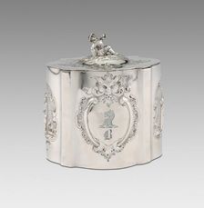 Tea Caddy, 1850/57. Creators: Vincent Laforme, Francis J. Laforme