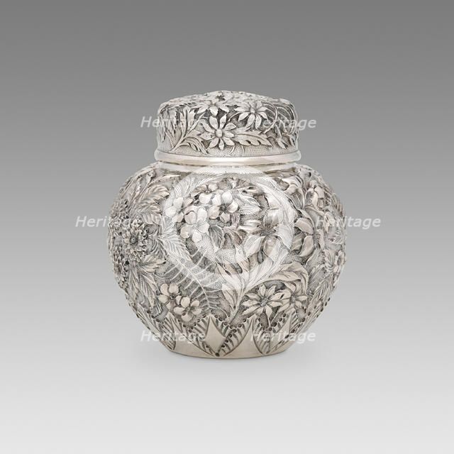 Tea Caddy, 1896. Creator: Jacobi and Jenkins.