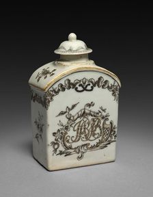 Tea Caddy, c. 1750-1770. Creator: Unknown