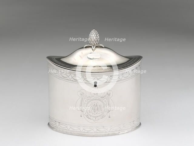 Tea Caddy, c. 1802. Creator: Ward, Bartholomew & Trott.