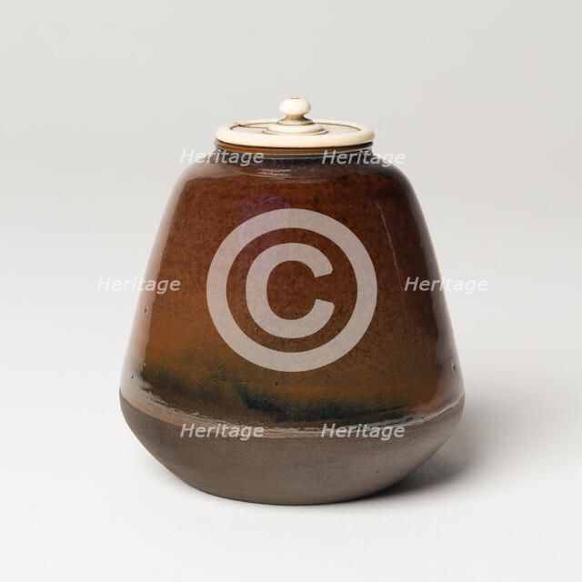 Tea Caddy (Cha-ire), 19th century. Creator: Unknown.