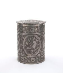 Tea caddy, date unknown. Creator: Unknown