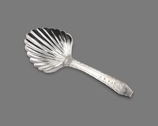 Tea Caddy Spoon, 1805/6. Creator: Robert Shepherd